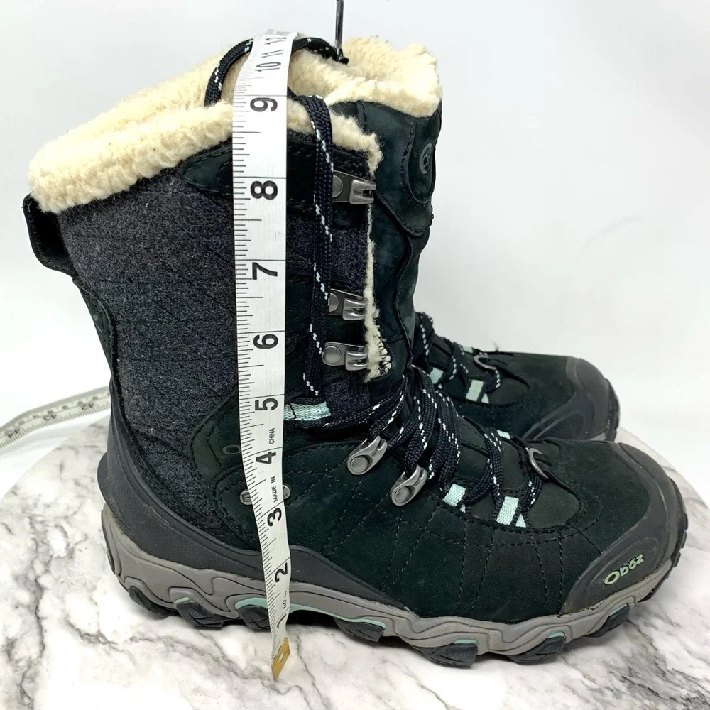 Oboz Bridger 9" Insulated Winter Waterproof Hiking Boots 6/36 Activewear Outdoor - Picture 13 of 16